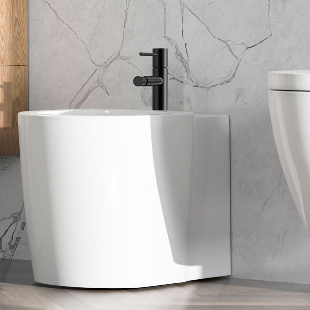 Grifo de Bidet monomando ZUÑIGA NEGRO mate