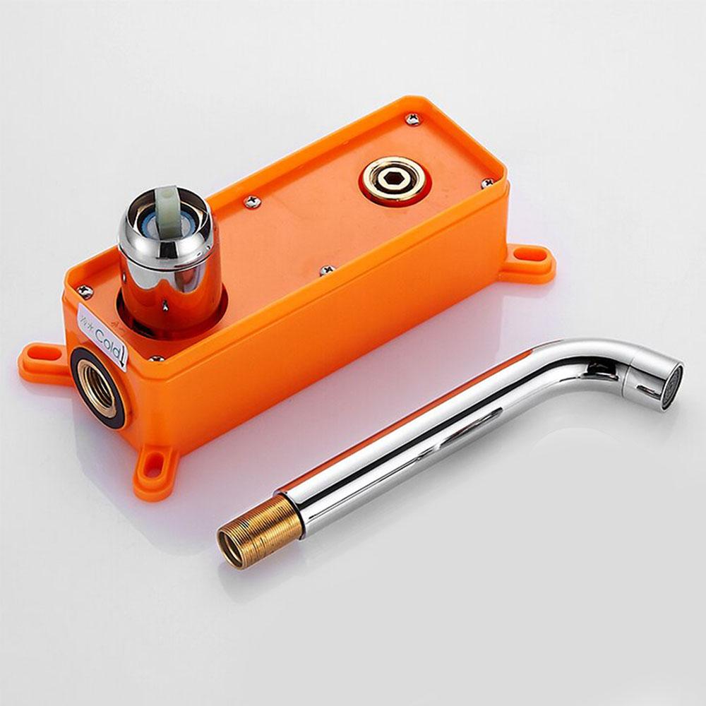 Grifo Empotrado de Lavabo monomando REINA CROMO brillo - Imagen 7