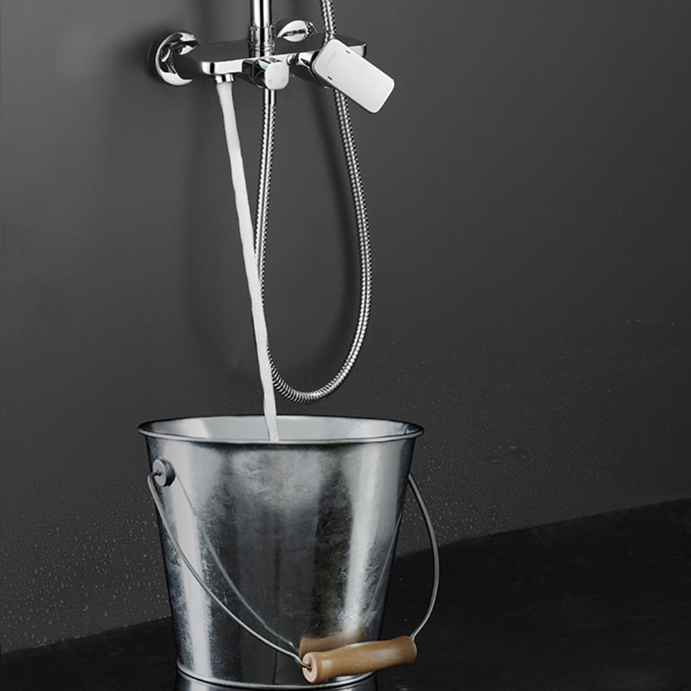 Grifo Columna Ducha monomando ATICA CROMO brillo - Imagen 8