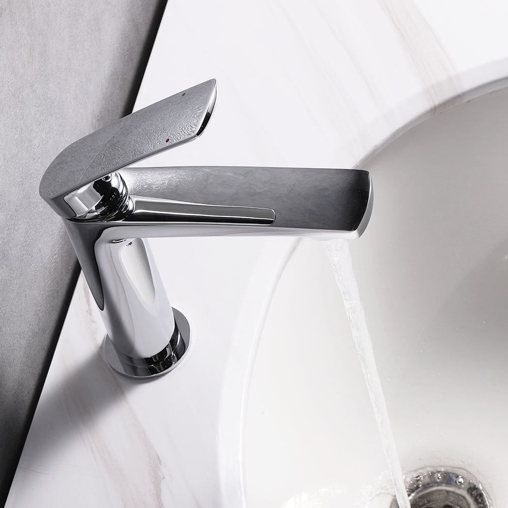 Grifo de Lavabo monomando UGO CROMO brillo - Imagen 2