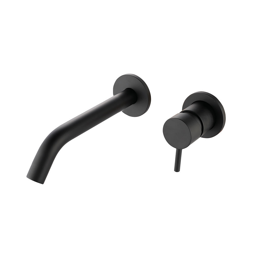 Grifo Empotrado de Lavabo monomando ZUÑIGA NEGRO mate - Imagen 9