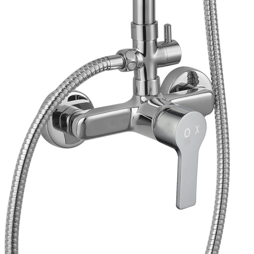 Grifo Columna Ducha monomando PINEDA CROMO brillo - Imagen 3