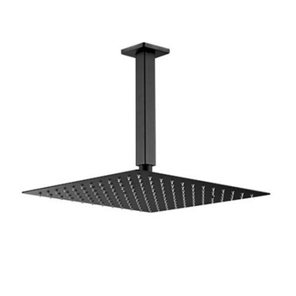 Grifo Empotrado de Ducha equipo de techo monomando CASILLAS cuadrado NEGRO mate - Imagen 6