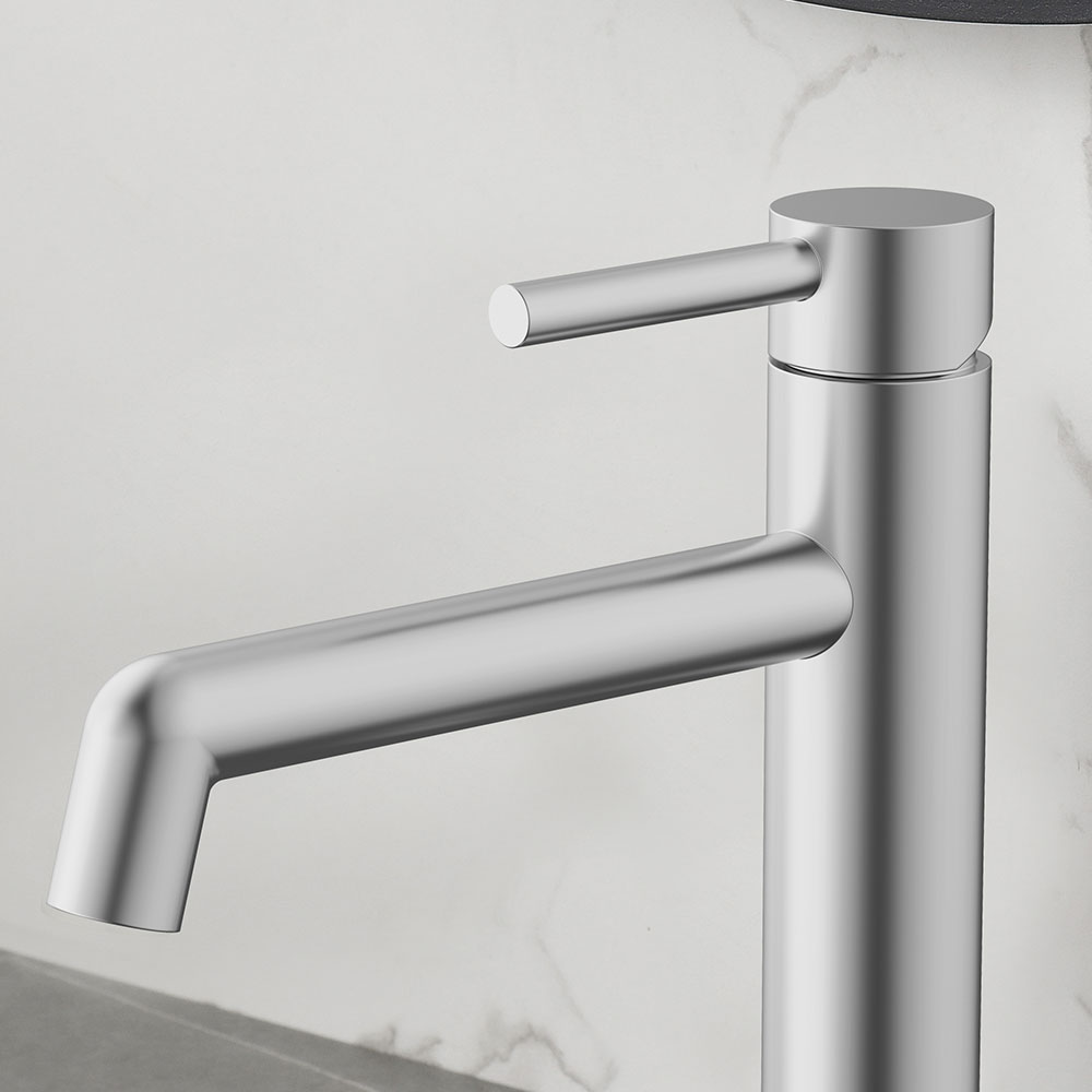 Grifo de Lavabo monomando OSLO NIQUEL cepillado - Imagen 3