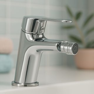 Grifo de Bidet monomando PRIME CROMO brillo