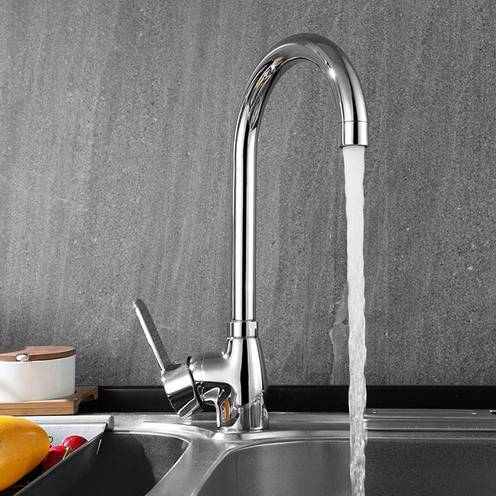 Grifo Cocina monomando CARRERA CROMO brillo - Imagen 4