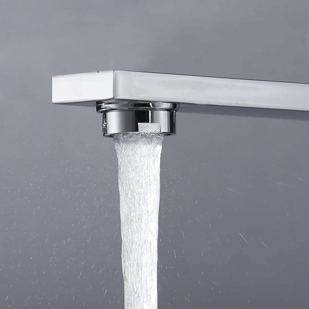 Grifo Cocina extraplano monomando GOYA cuadrada cromo brillo - Imagen 6