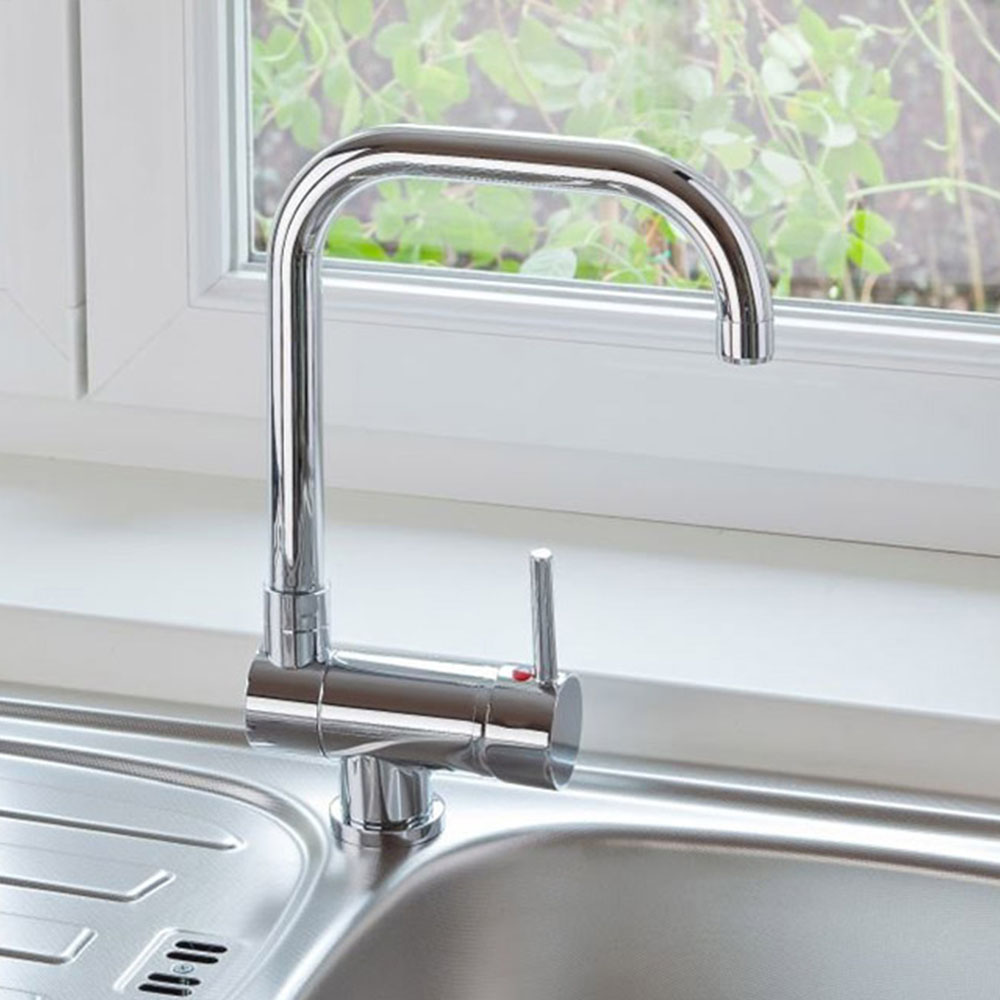 Grifo Cocina abatible monomando ABATIBLE CROMO brillo - Imagen 8