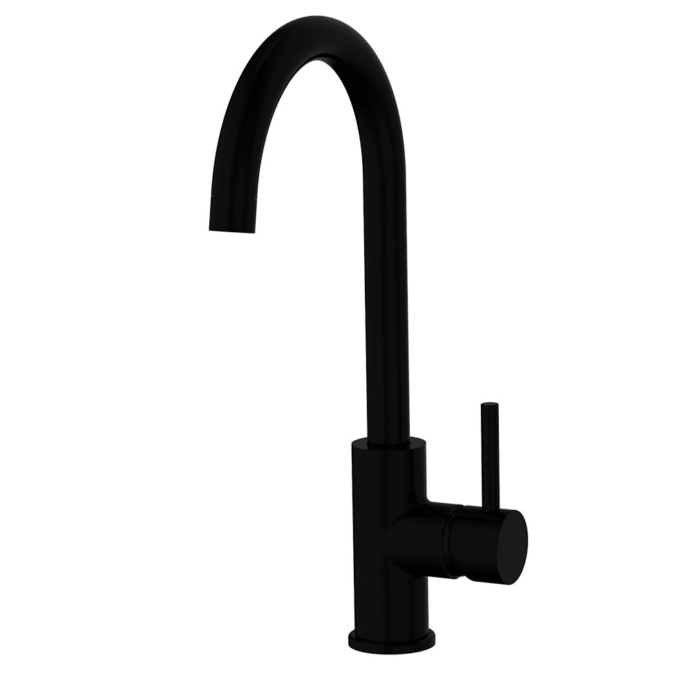 Grifo Cocina monomando AZABACHE NEGRO mate - Imagen 2