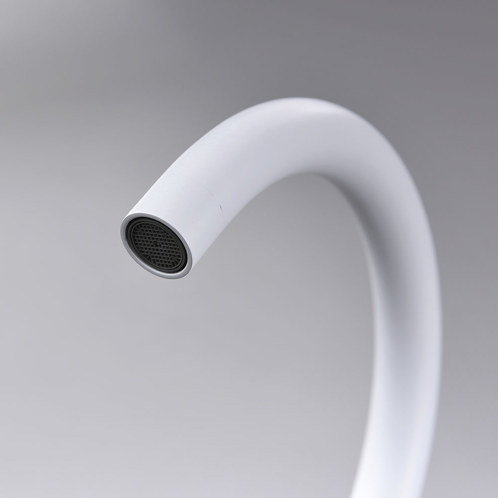 Grifo Cocina monomando NIEVE BLANCO mate - Imagen 2