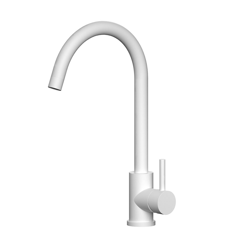 Grifo Cocina monomando NIEVE BLANCO mate - Imagen 3