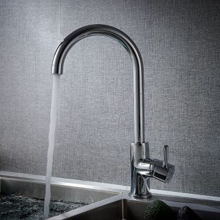 Grifo Cocina monomando CEBRA CROMO brillo