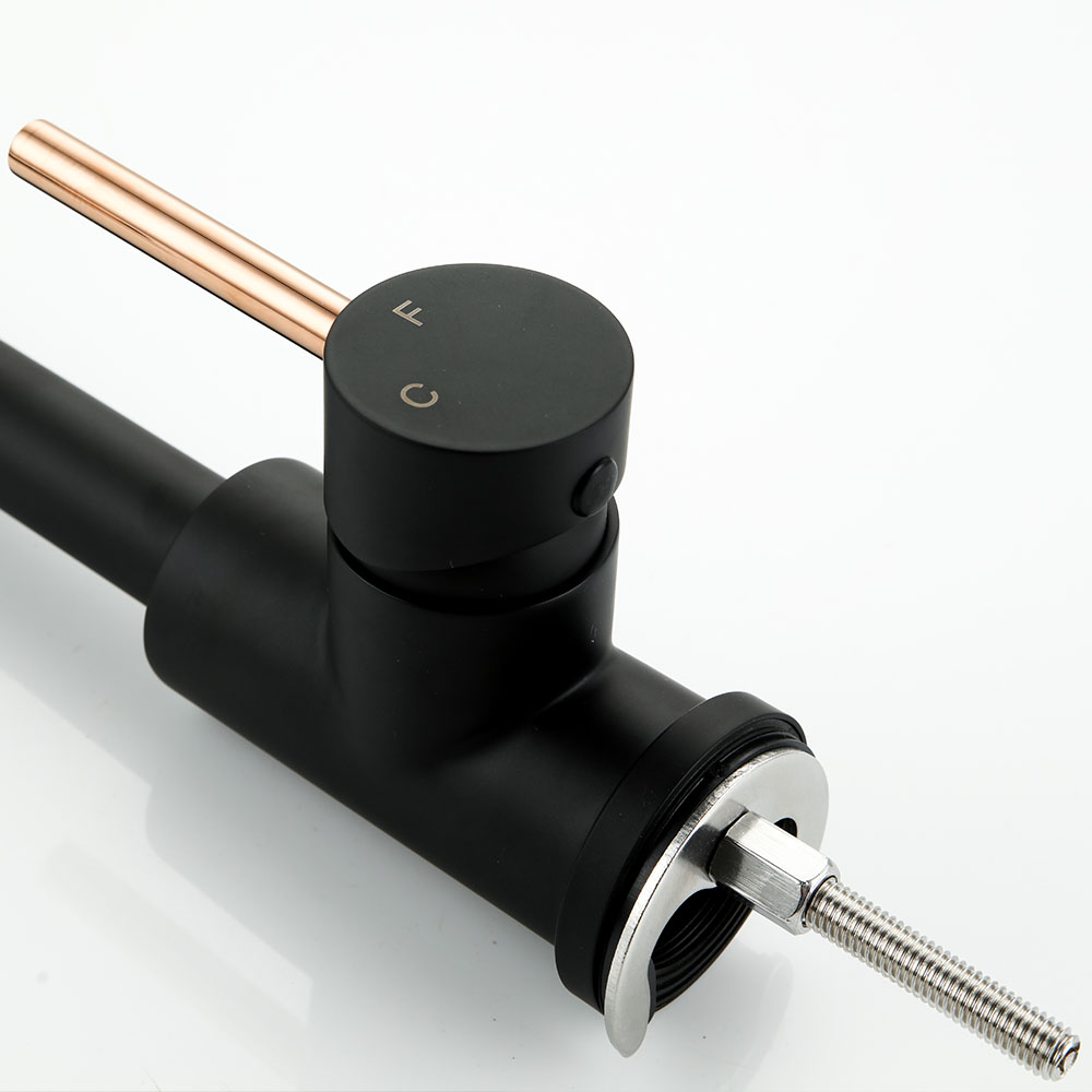 Grifo Cocina monomando ZENIT NEGRO mate - Imagen 6