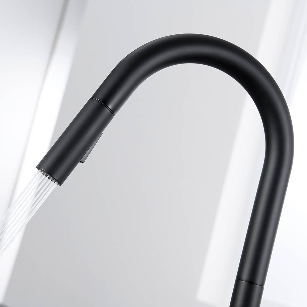 Grifo Cocina extraible monomando SOTO NEGRO mate - Imagen 7