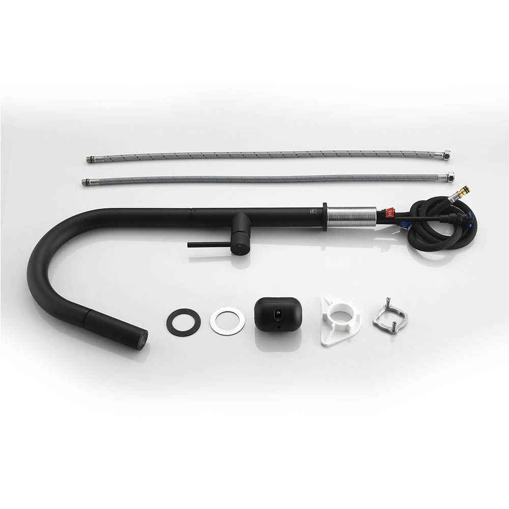 Grifo Cocina extraible monomando SOTO NEGRO mate - Imagen 9