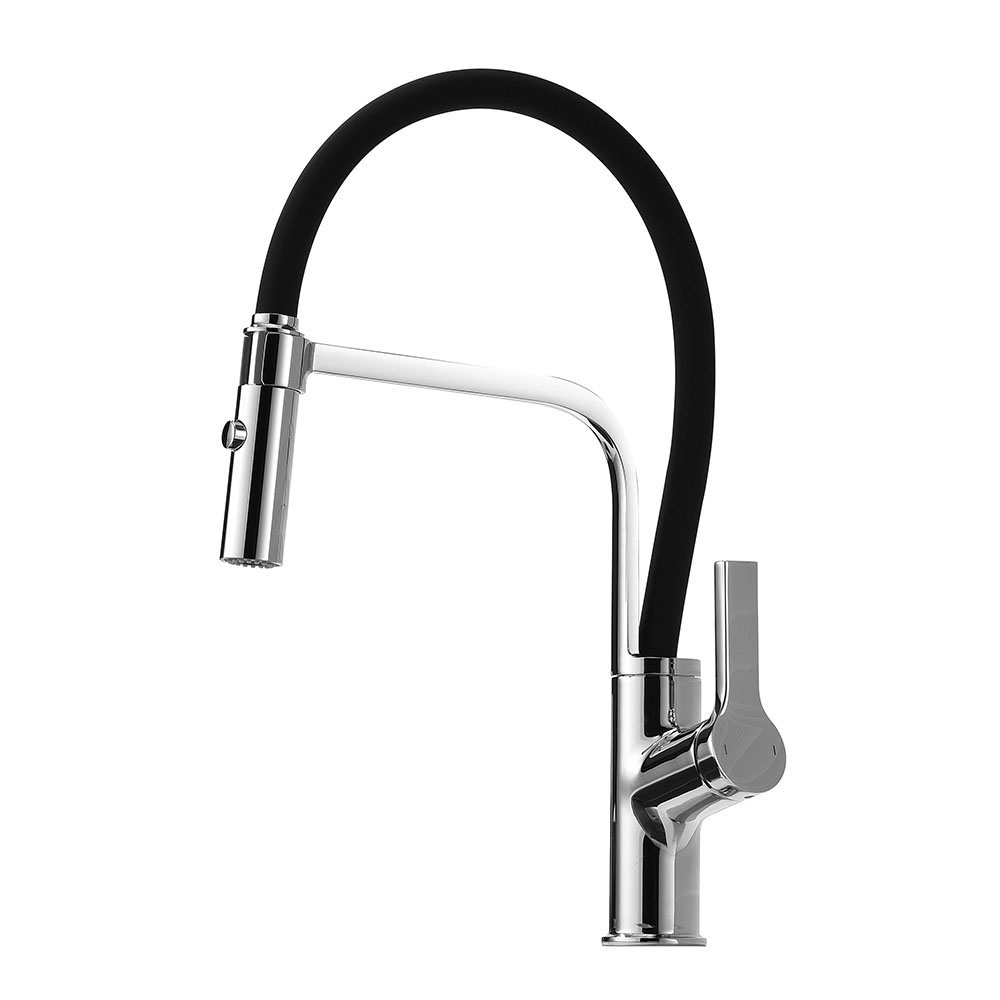 Grifo Cocina extraible monomando ARIZA CROMO brillo - Imagen 2