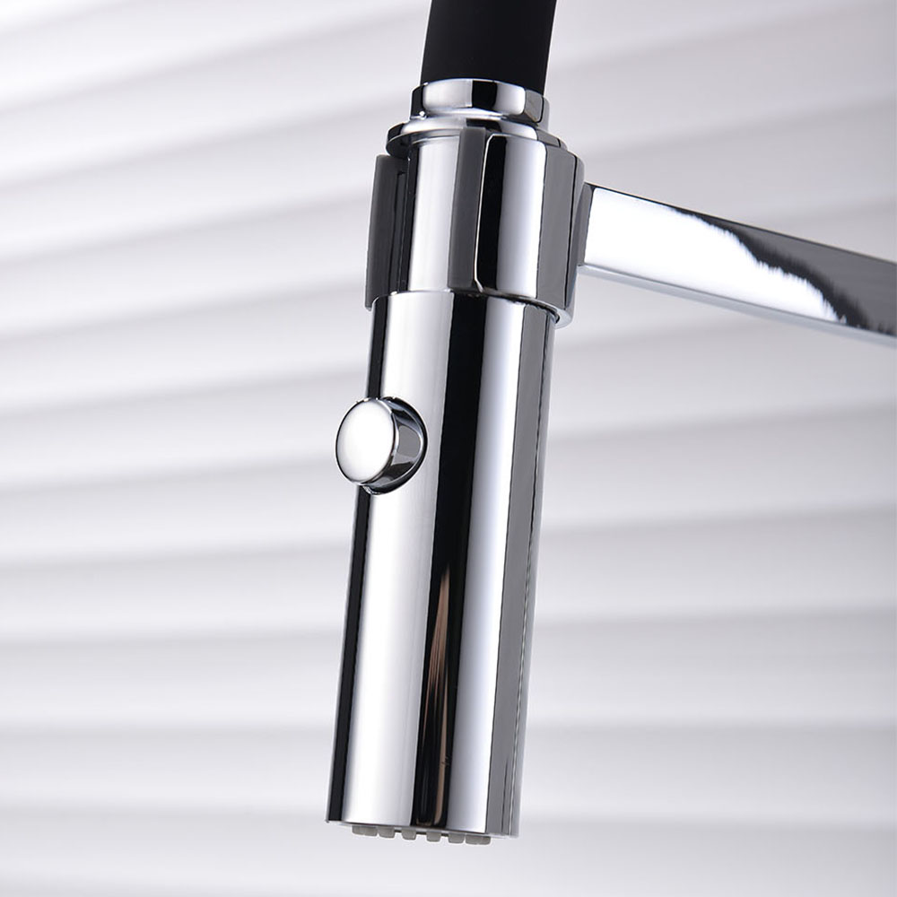 Grifo Cocina extraible monomando ARIZA CROMO brillo - Imagen 8