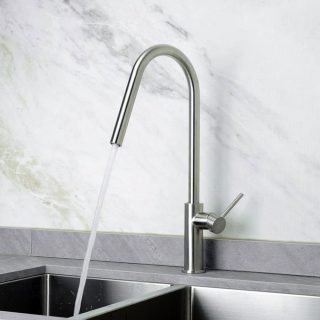 Grifo Cocina monomando FALCÓ CROMO cepillado