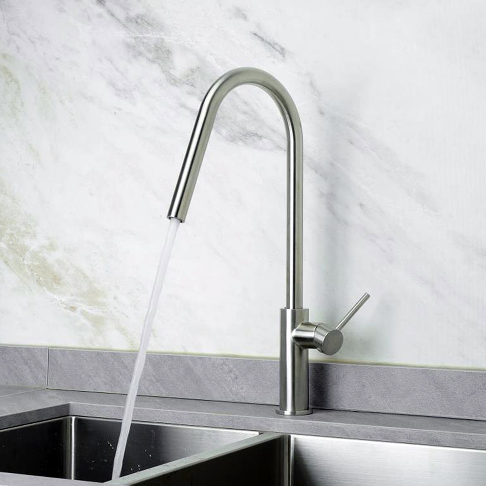 Grifo Cocina monomando FALCÓ CROMO cepillado