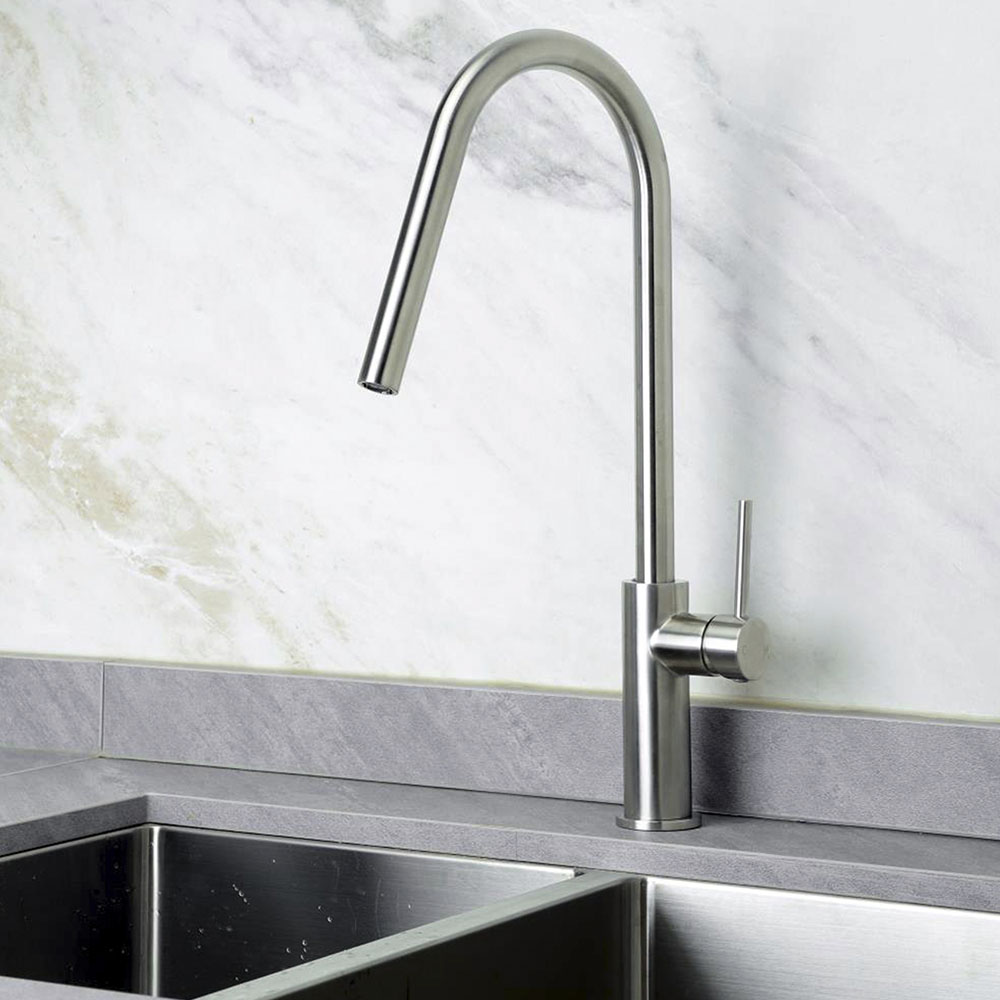 Grifo Cocina monomando FALCÓ CROMO cepillado - Imagen 6