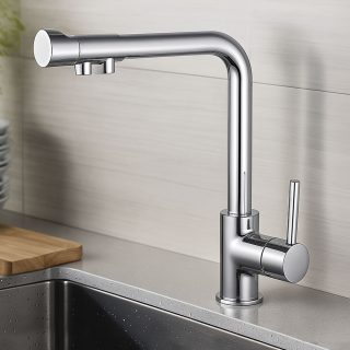 Grifo Cocina osmosis monomando cromo brillo