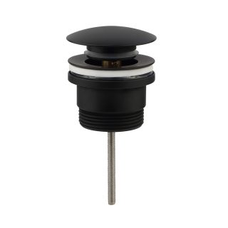 Válvula clic clac LAVABO BIDET NEGRO mate