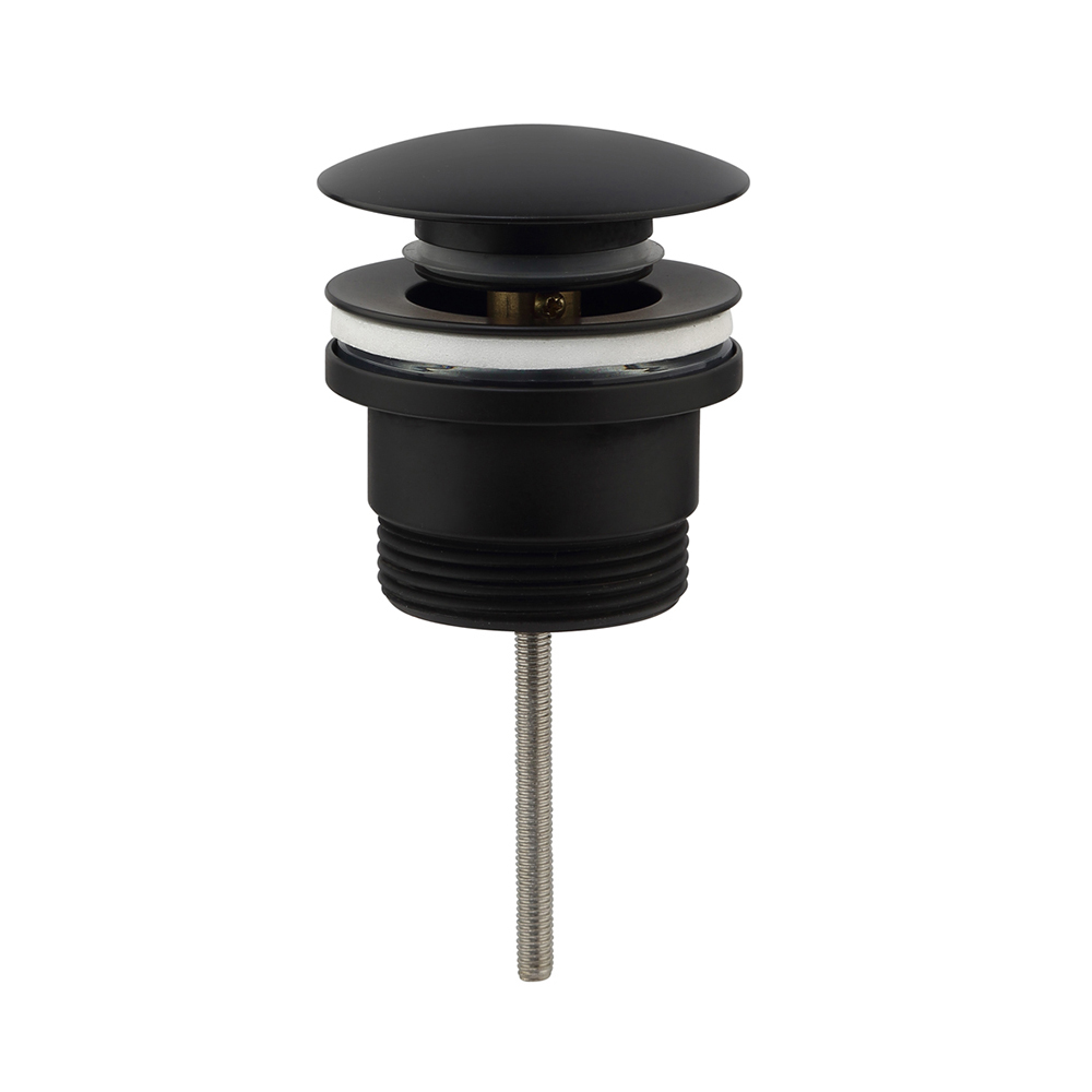 Válvula clic clac LAVABO BIDET NEGRO mate