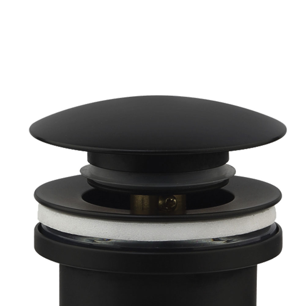 Válvula clic clac LAVABO BIDET NEGRO mate - Imagen 2