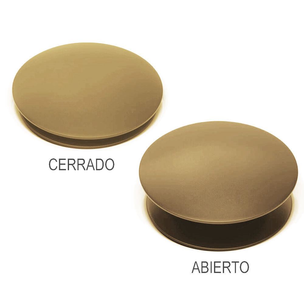 Válvula clic clac LAVABO BIDET ORO cepillado - Imagen 2