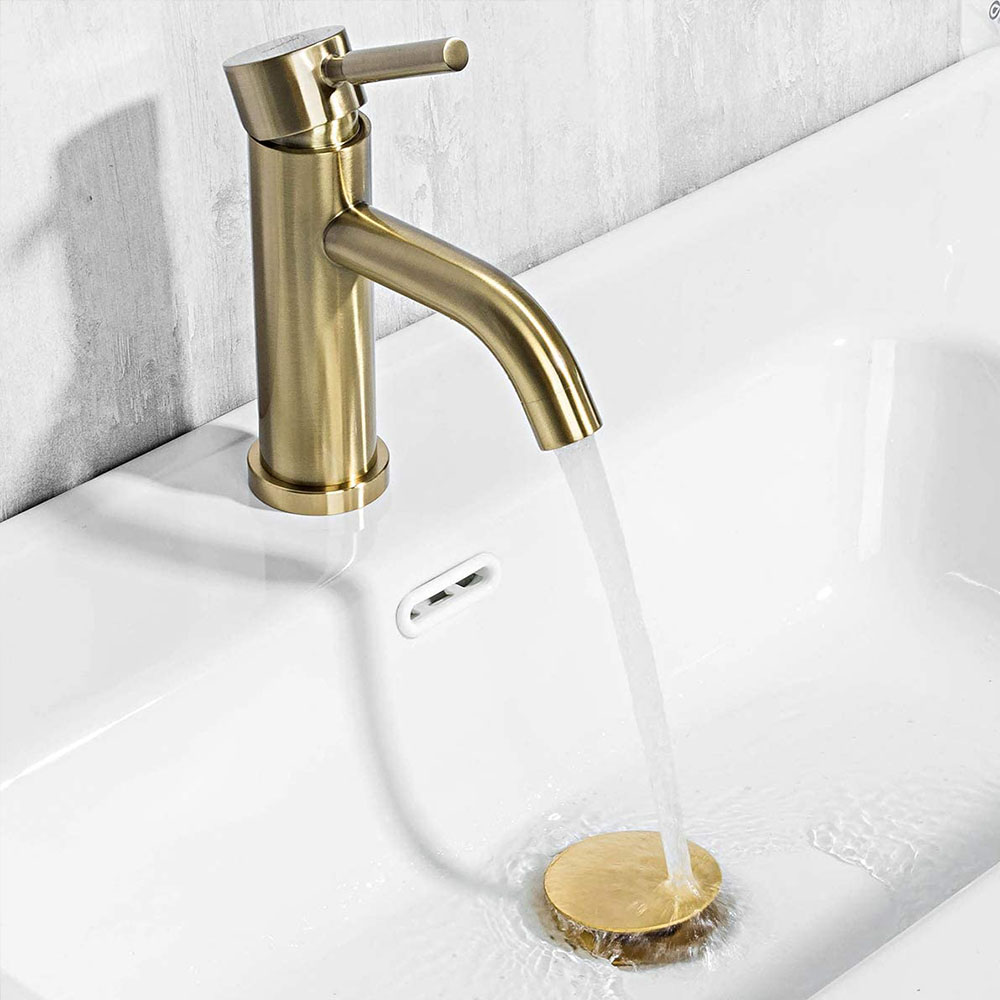 Válvula clic clac LAVABO BIDET ORO cepillado - Imagen 3