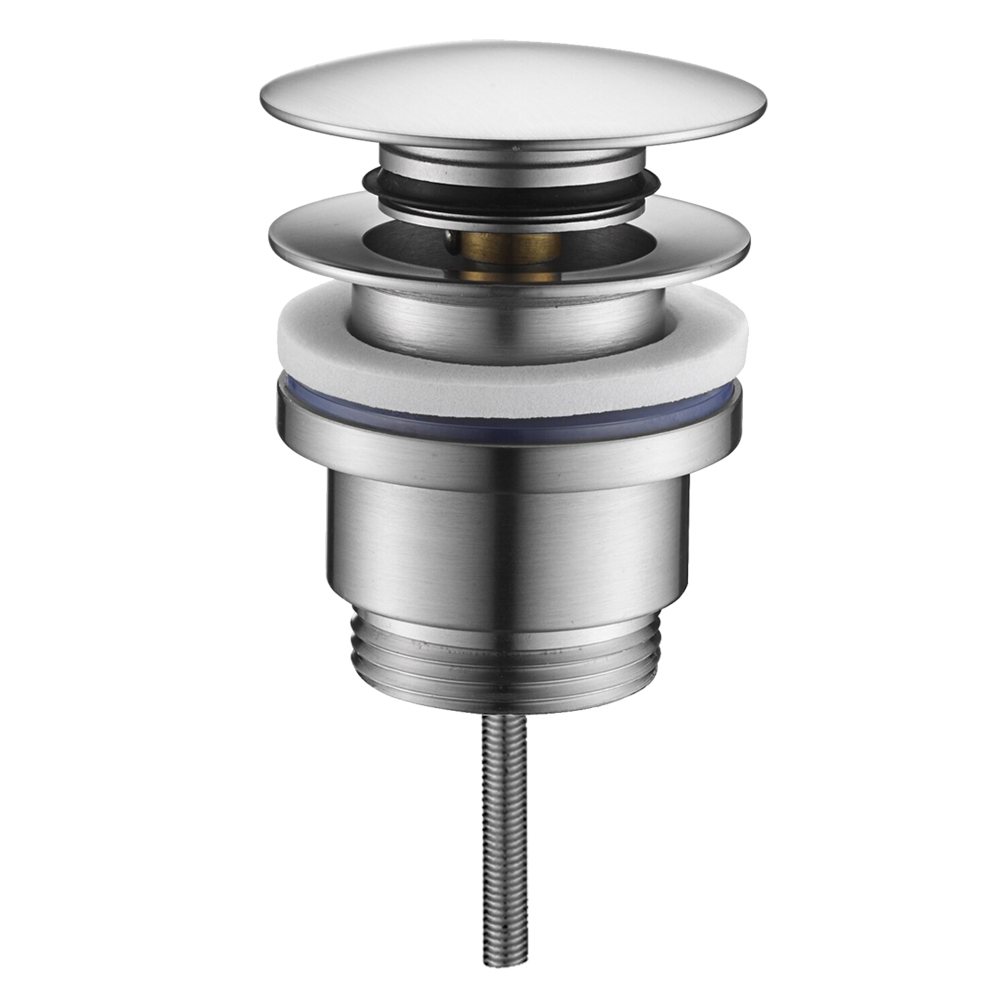 Válvula clic clac LAVABO BIDET NIQUEL cepillado