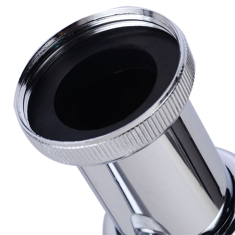 Sifon de Desagüe BOTELLA redondo CROMO brillo - Imagen 3