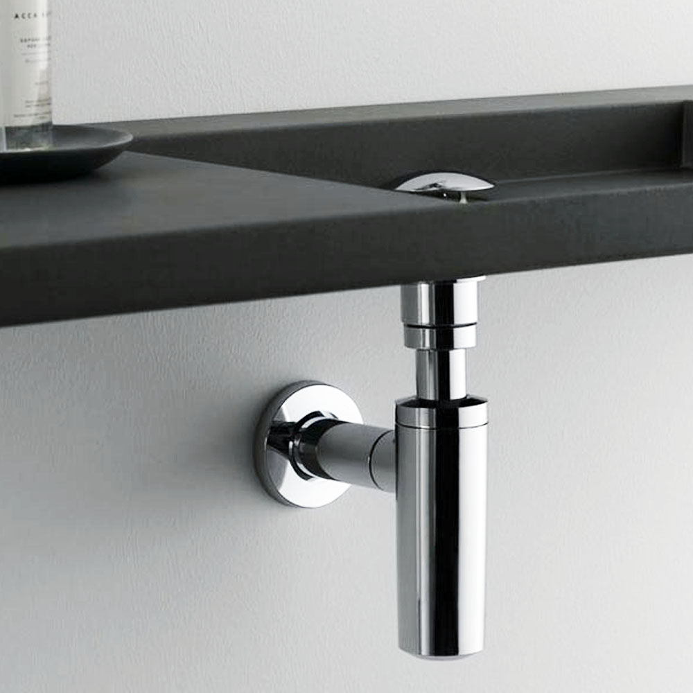 Sifon de Desagüe MINIMAL redondo CROMO brillo - Imagen 4