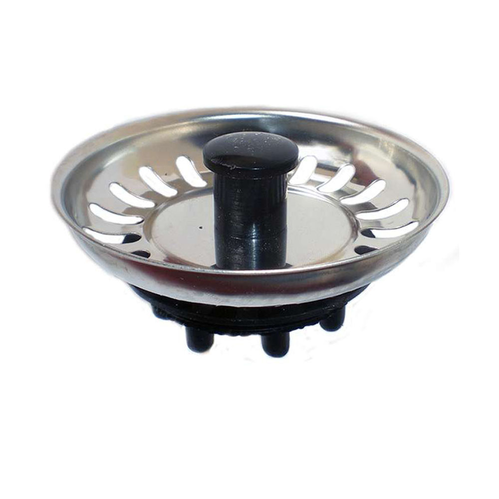 Tapón con goma FREGADERO CROMO metal y aspecto de metal - Imagen 2