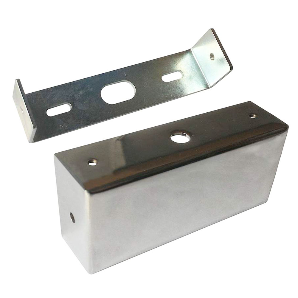 Soporte de pared aplique led CROMO brillo fabricado en ABS - Imagen 2