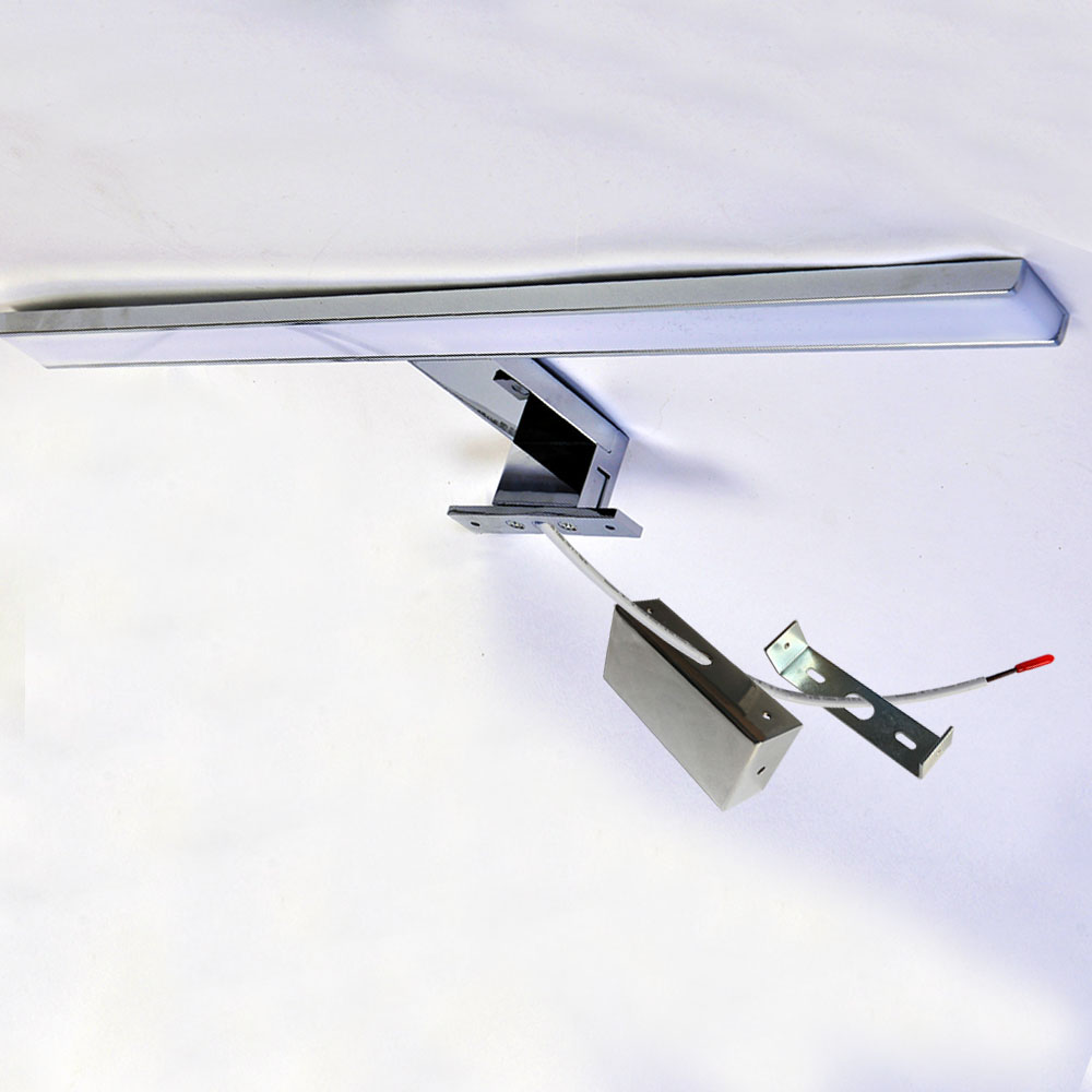 Soporte de pared aplique led CROMO brillo fabricado en ABS - Imagen 4