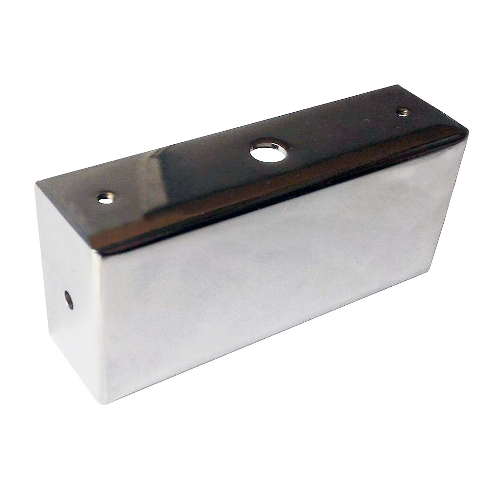 Soporte de pared aplique led CROMO brillo fabricado en ABS - Imagen 6