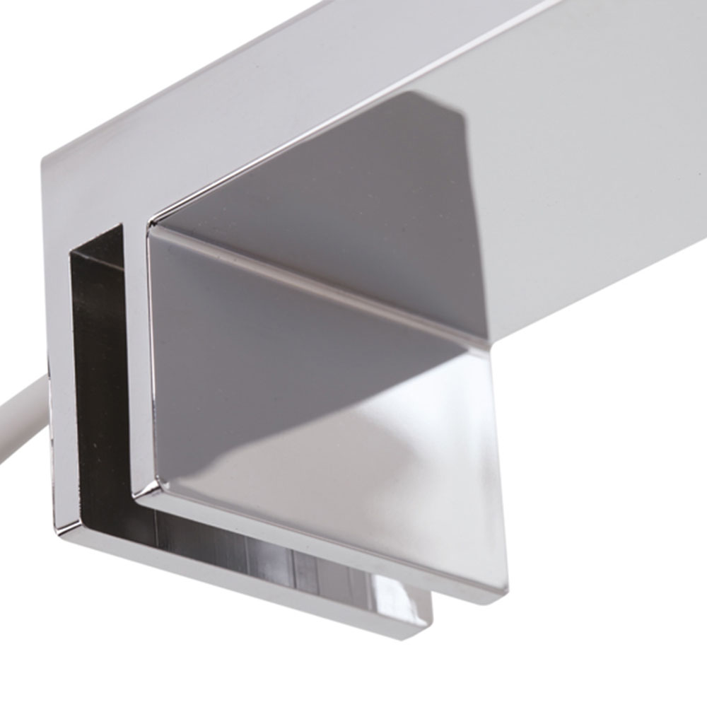 Aplique Led BASIC 10W de 45 cm CROMO brillo 4000 K fabricado en ABS - Imagen 9