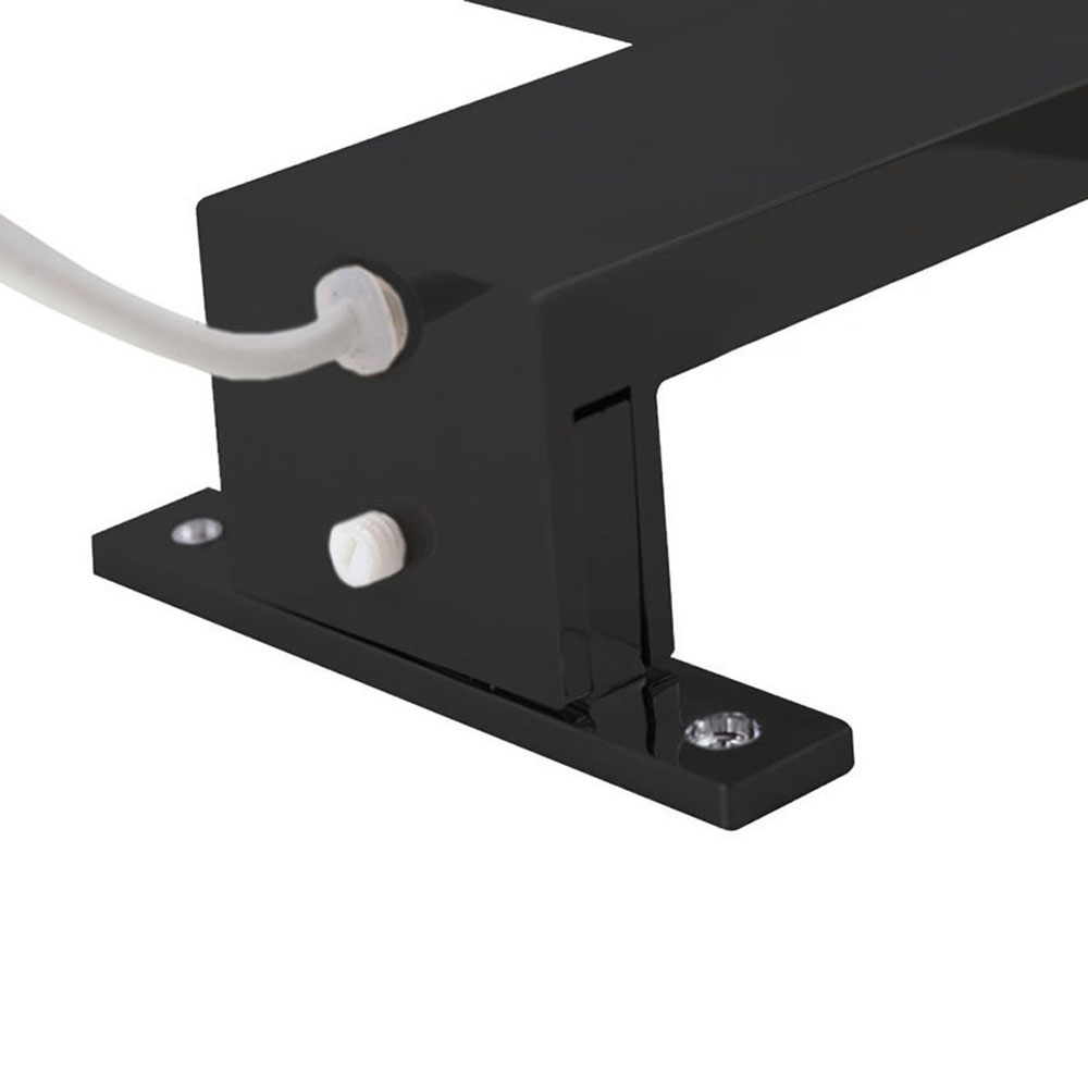 Aplique Led GUERRERO 12W de 45 cm NEGRO mate 6000 K fabricado en aluminio - Imagen 4