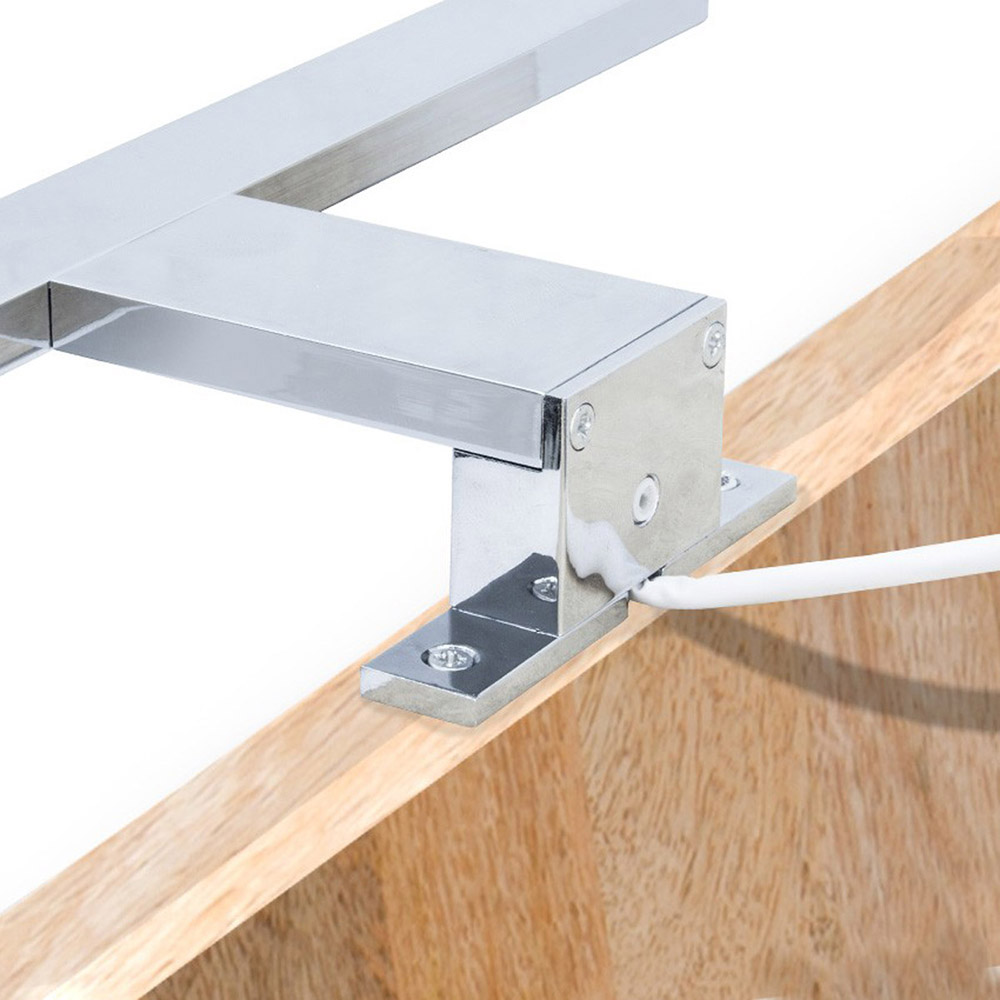 Aplique Led BASIC 8W de 30 cm CROMO brillo 4000 K fabricado en ABS - Imagen 4