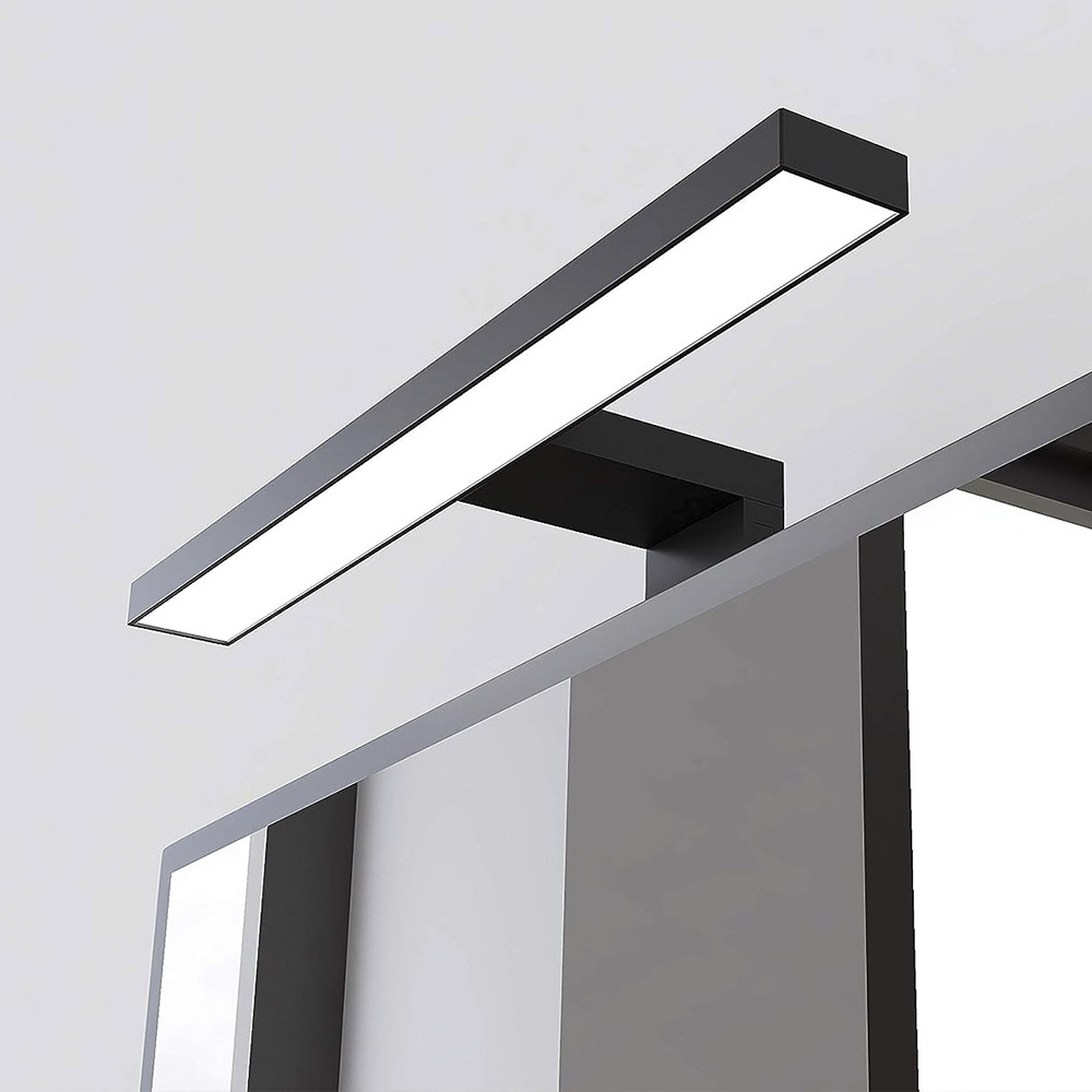 Aplique Led BASIC 8W de 30 cm NEGRO mate 4000 K fabricado en ABS - Imagen 3