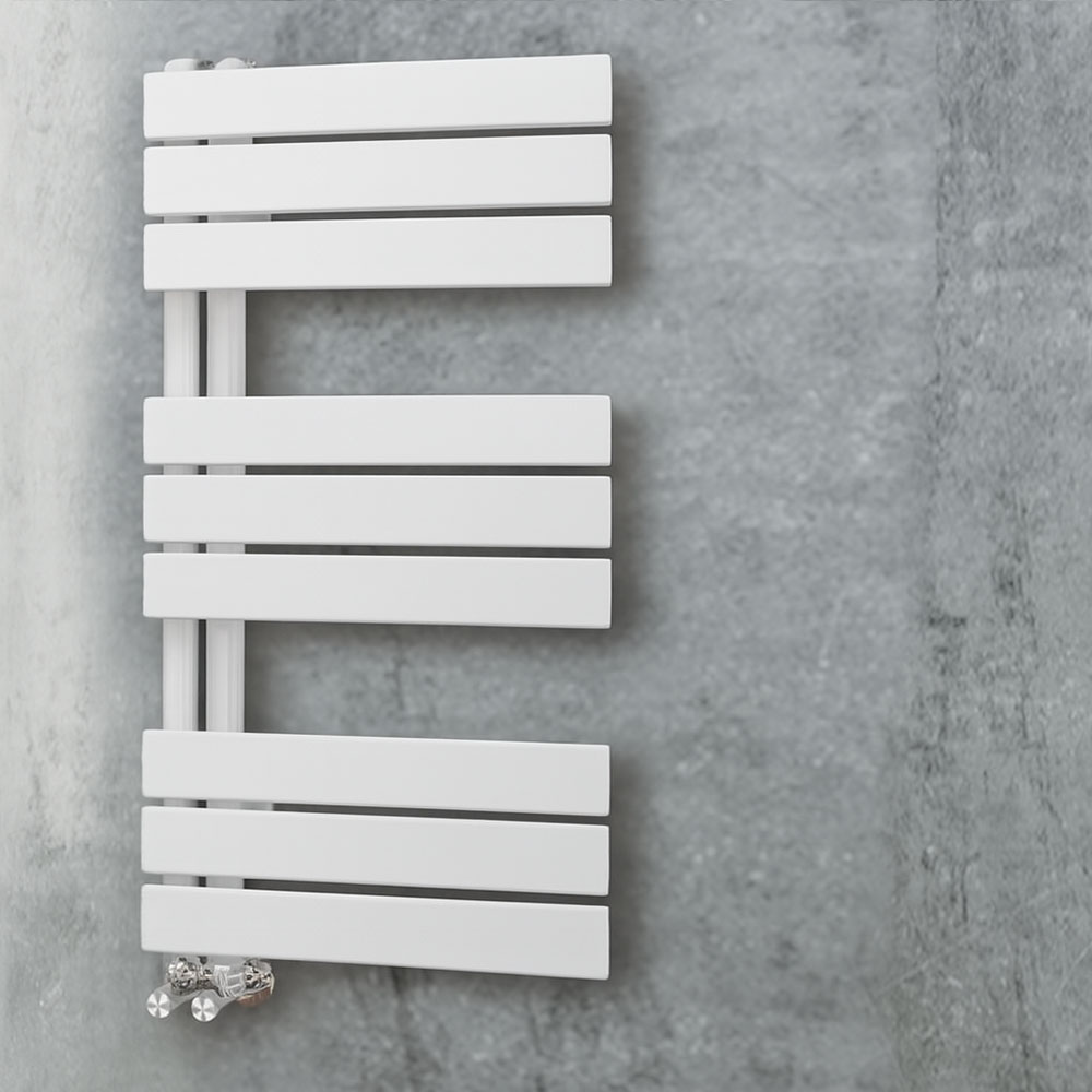 Secatoallas Radiador circuito calefacción de 90 cm x 50 cm ACTIVE BLANCO mate - Imagen 3