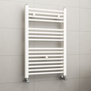Secatoallas Radiador circuito calefacción de 80 cm x 50 cm BLANCO brillo