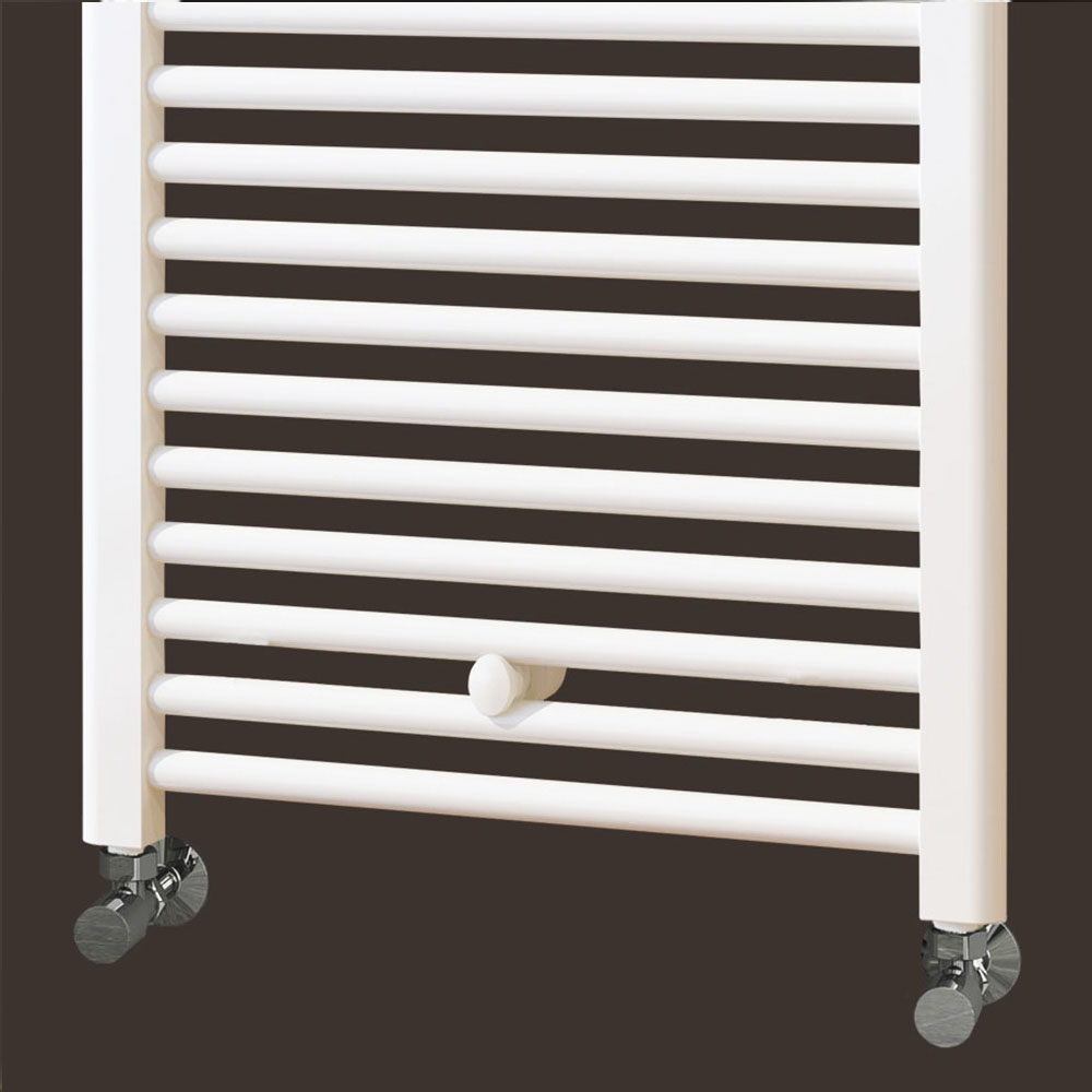 Secatoallas Radiador circuito calefacción de 80 cm x 50 cm BLANCO brillo - Imagen 3