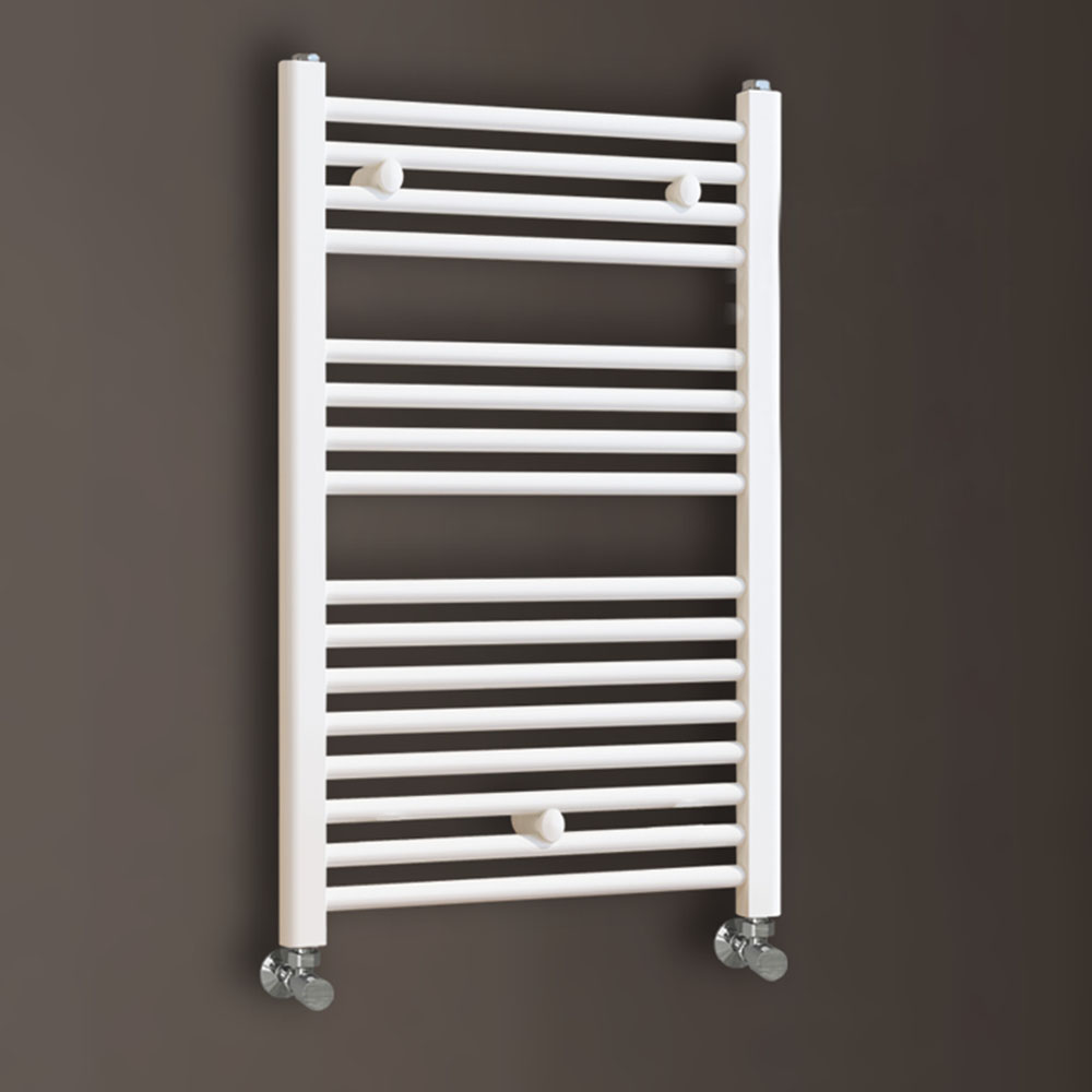 Secatoallas Radiador circuito calefacción de 80 cm x 50 cm BLANCO brillo - Imagen 6