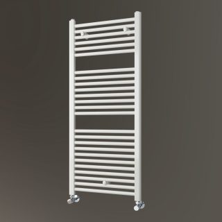 Secatoallas Radiador circuito calefacción de 120 cm x 50 cm BLANCO brillo