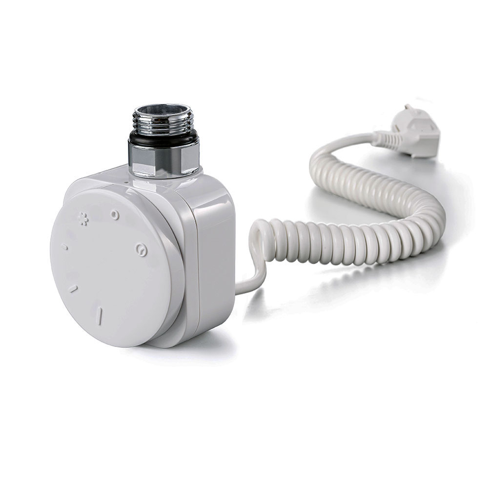 Secatoallas Radiador eléctrico de 120 cm x 50 cm BLANCO brillo - Imagen 2