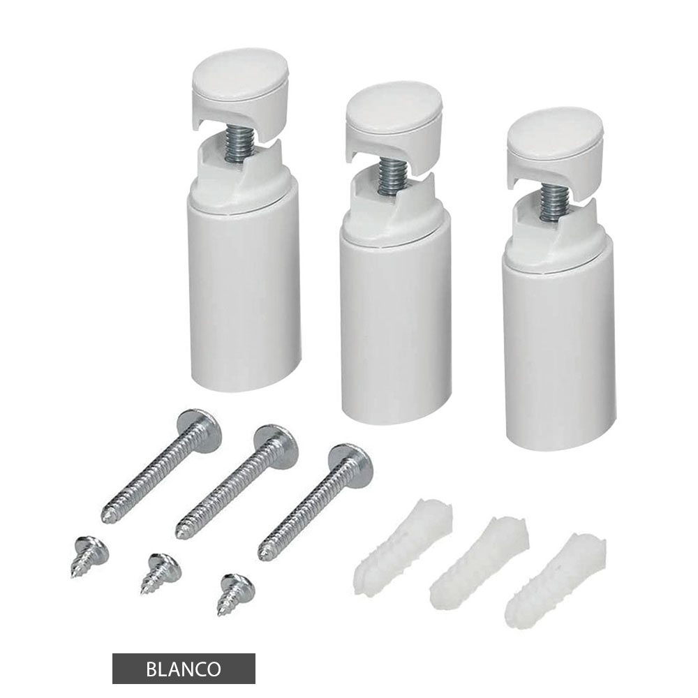 Set Soportes radiador SECATOALLAS BLANCO mate fabricado en ABS - Imagen 9