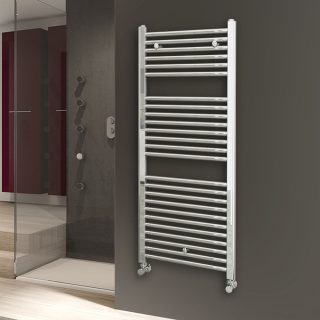 Secatoallas Radiador circuito calefacción de 120 cm x 50 cm CROMO brillo