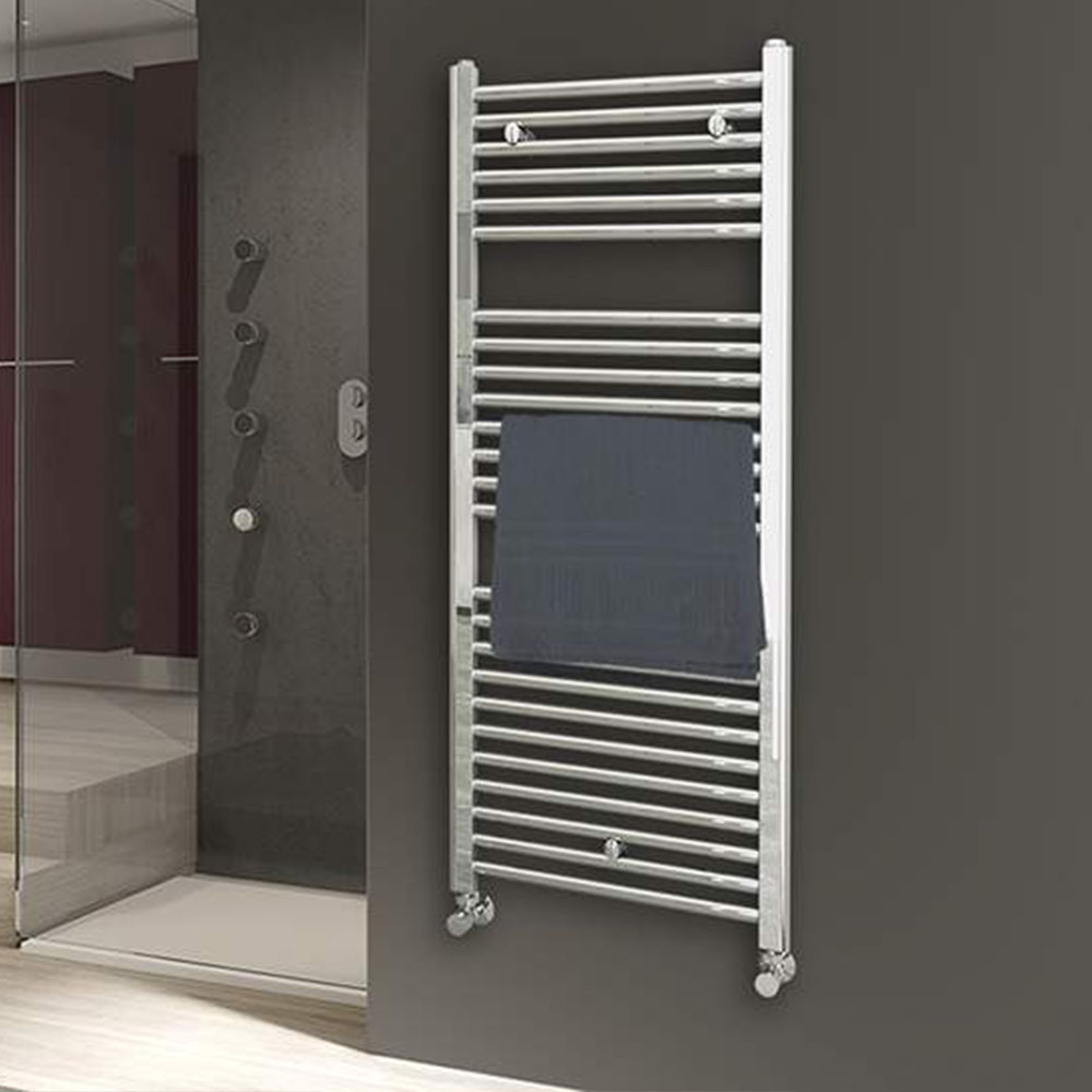 Secatoallas Radiador circuito calefacción de 120 cm x 50 cm CROMO brillo - Imagen 6